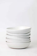 Matte White Ceramic Bowl Set