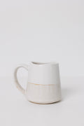 Two-Tone Stoneware Coffee Mug Set