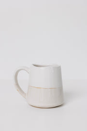Two-Tone Stoneware Coffee Mug Set