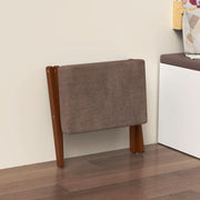 Folding X-Frame Upholstered Footstool – ottoman (view 9) | Roost & Roam