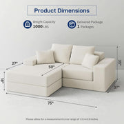 Modular Fabric Sectional Sofa