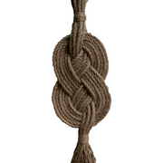 Knotted Jute Fiber Wall Hanging