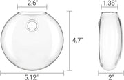 Wall-Hung Glass Propagation Vase Set