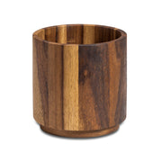 Rotating Acacia Wood Utensil Holder