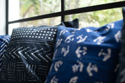 Batik Hand-Printed Cotton Throw Pillow