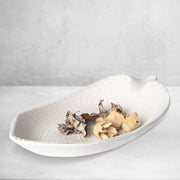 Leaf-Form Etched Decorative Tray