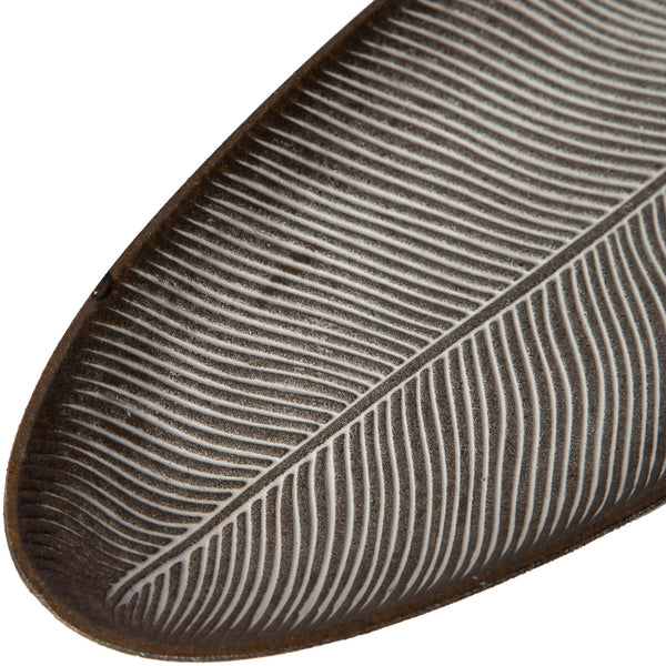 Leaf-Embossed MDF Decorative Tray