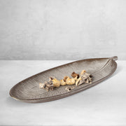 Leaf-Embossed MDF Decorative Tray