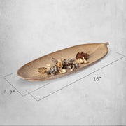 Leaf-Embossed MDF Decorative Tray