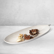 Leaf-Embossed MDF Decorative Tray