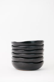 Matte Black Ceramic Bowl Set