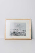 Vintage Landscape Sketch Wall Art
