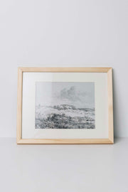 Vintage Landscape Sketch Wall Art