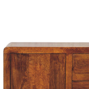 Chestnut Mango Wood Storage Cabinet