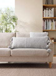 Boucle-Texture Memory Foam Throw Pillow