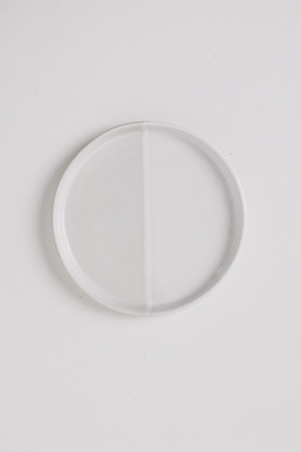 Glazed Ceramic Appetizer Plate Set