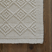 Sisal Wool Diamond Loop Rug