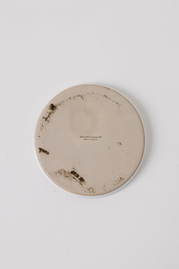 Glazed Ceramic Appetizer Plate Set