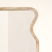 Whitewashed Mango Wood Full-Length Mirror