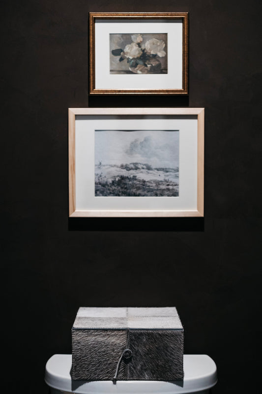 Vintage Landscape Sketch Wall Art