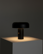 Dome Shade Dimmable Table Lamp — alternate color temperature setting