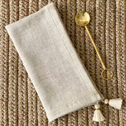 Tassel Linen-Blend Napkin Set