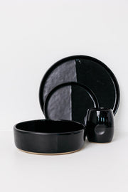 Matte-Gloss Ceramic Appetizer Plate Set