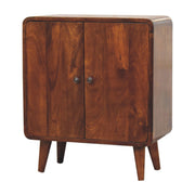 Chestnut Mango Wood Mini Cabinet