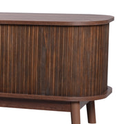 Rattan-Front Fluted Wood TV Stand — additional product view 12