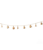 Brass-Tone Metal Bell Hanging Garland