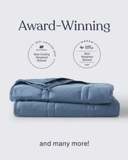 Weighted Cotton Throw Blanket