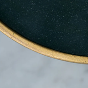 Matte Porcelain Dinnerware Set — back and side profile detail