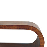 Chestnut Mango Wood Loop Coffee Table