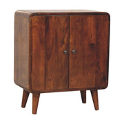 Chestnut Mango Wood Mini Cabinet
