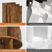 Rotating Four-Tier Corner Bookshelf (view 6) | Roost & Roam