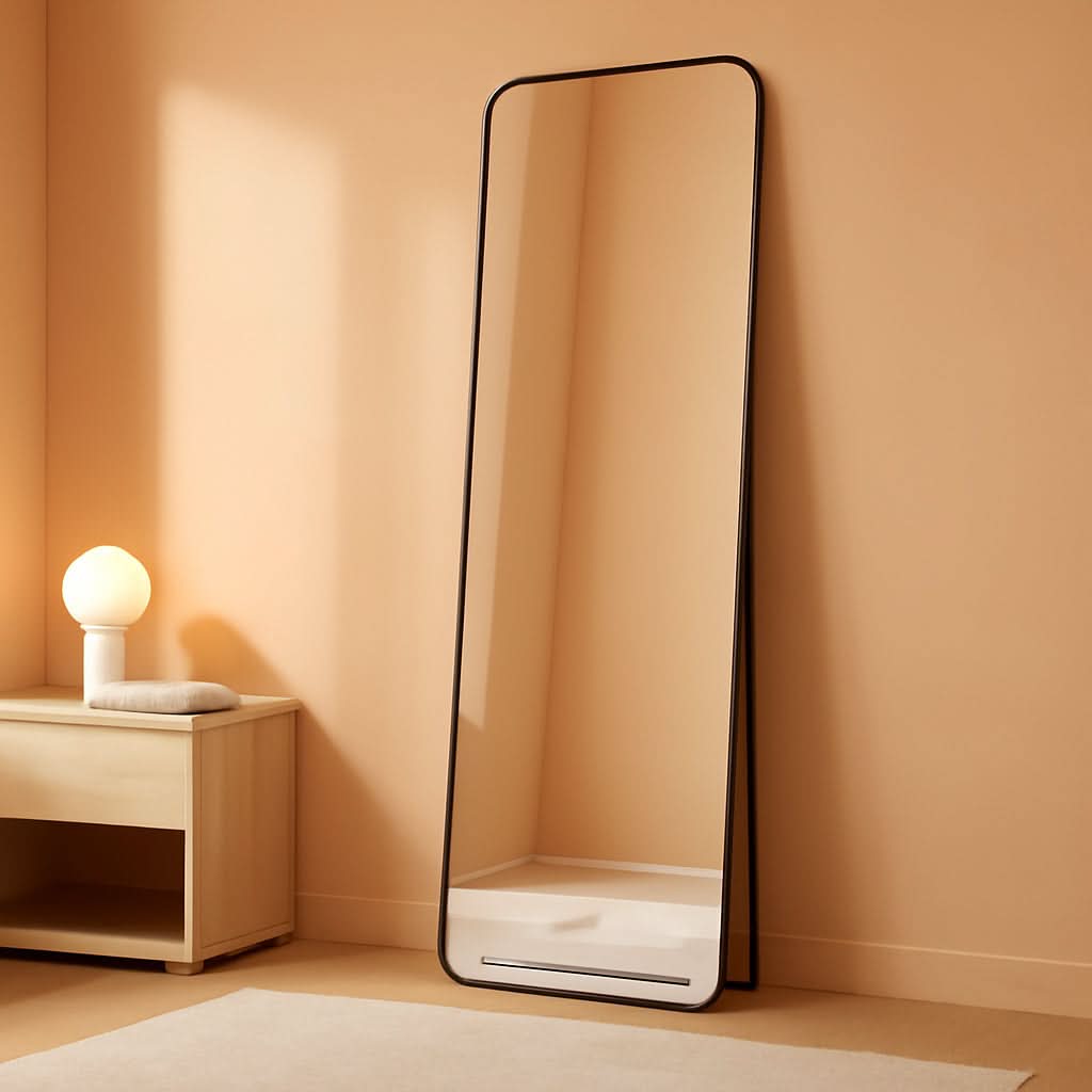 The mirror that actually shows you the whole outfit.