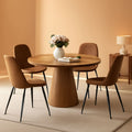 Round Pedestal Dining Set Four – dining room set | Roost & Roam