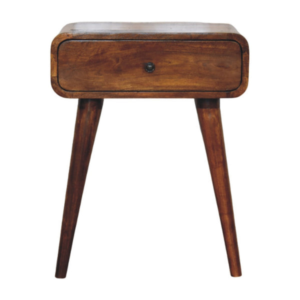 Chestnut Mango Wood Nightstand