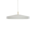 Matte White Metal Pendant Light