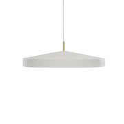 Matte White Metal Pendant Light