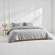 Sateen Cotton Stripe Duvet Cover