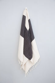 Kilim-Woven Cotton Throw Blanket