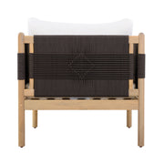 Rope-Wrapped Acacia Outdoor Club Chairs — packaging and unboxing view