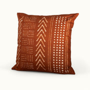 Batik Hand-Printed Cotton Throw Pillow