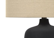 Matte Ceramic Table Lamp — scale reference and proportion detail