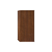 Striped Walnut Floating Bathroom Cabinet