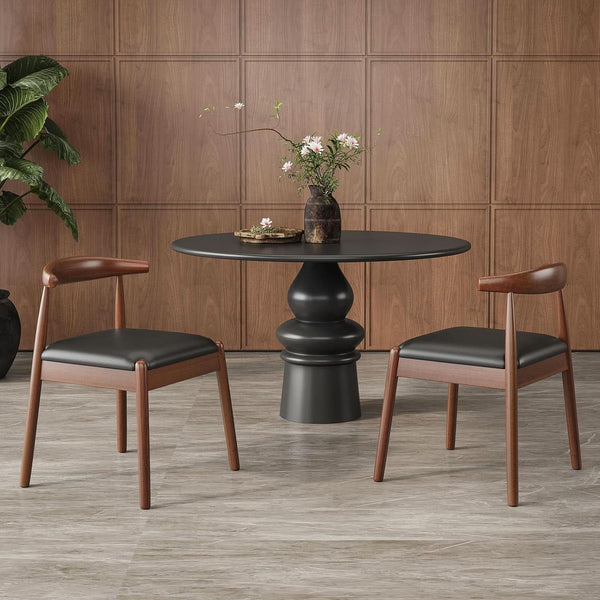Mid-Century Wood Frame Dining Chair