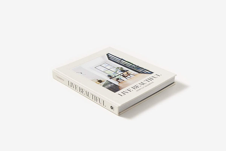Linen-Cover Interior Design Coffee Table Book