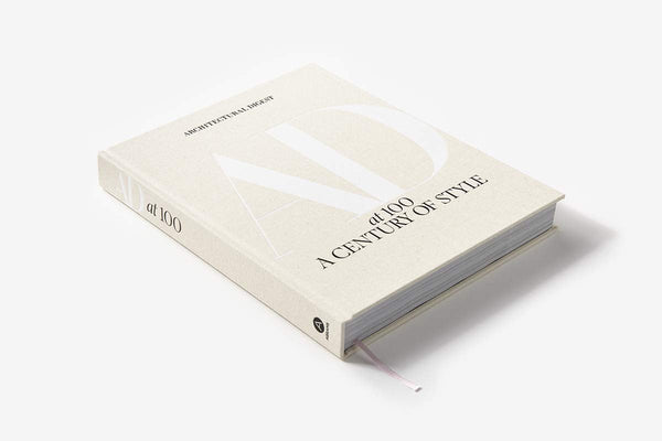Linen-Cover Interior Design Coffee Table Book