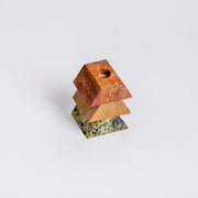Modular Gemstone Triangle Candelabra Set